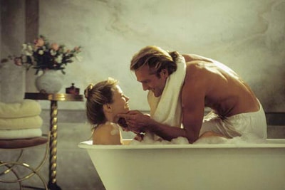 Couple in tub